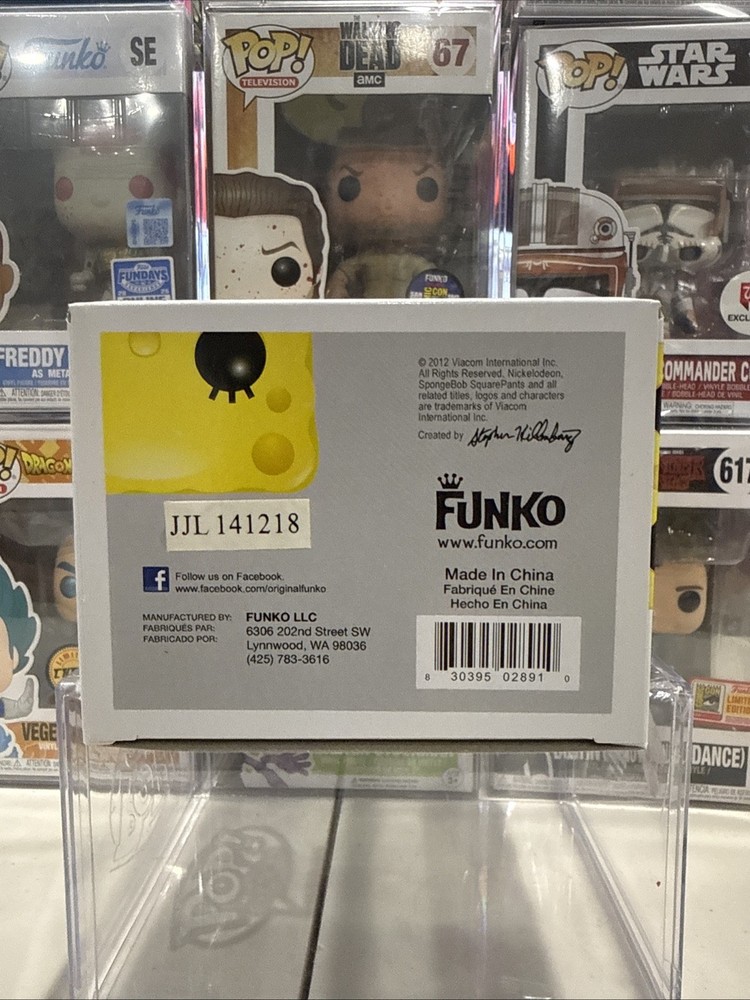 Funko Pop! Nickelodeon - Spongebob Squarepants #25 Amazon Gold