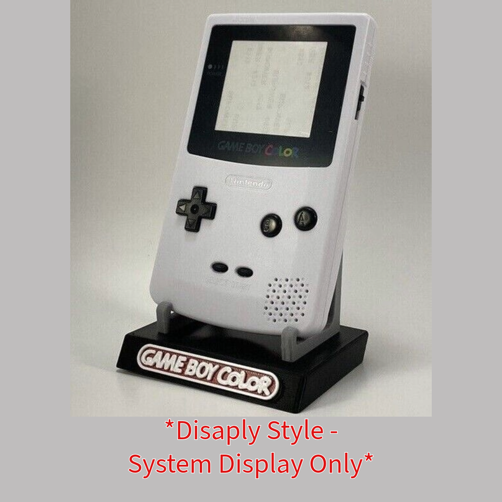 Nintendo Gameboy Color Display/Stand/Holder - DISPLAY ONLY (Customize Colors)