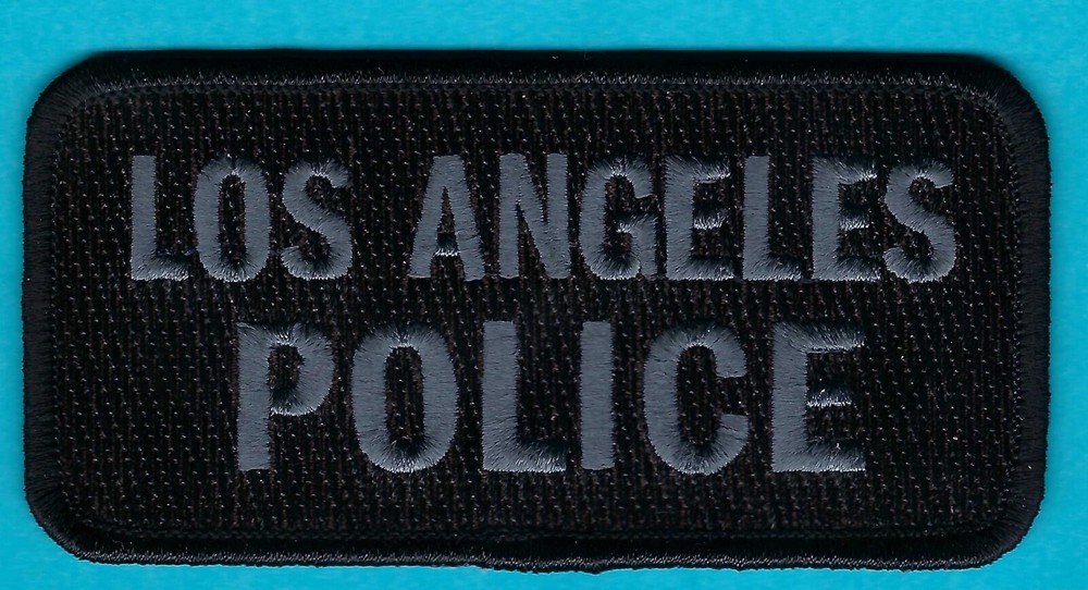 LOS ANGELES METRO POLICE STRAP PATCH