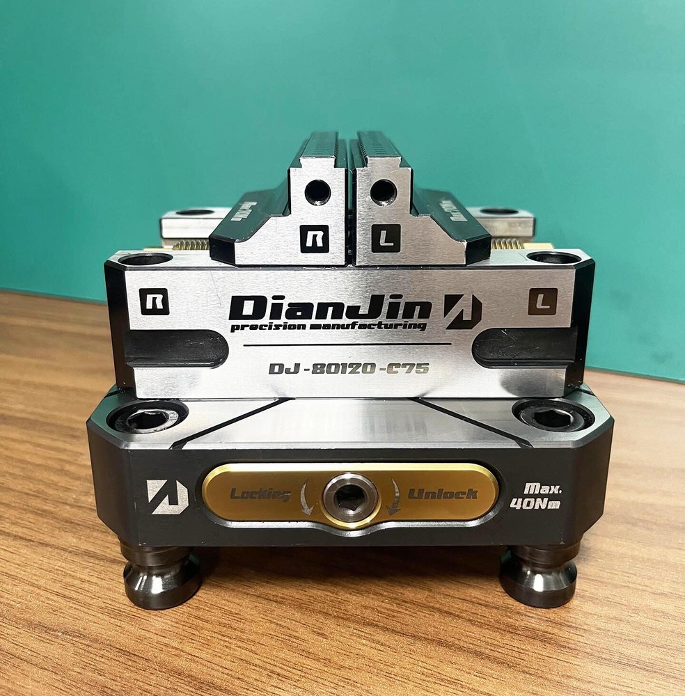 Four /Five-Axis Fixture Self-Centering Vise Zero-Point Quick-Change Four-Axis