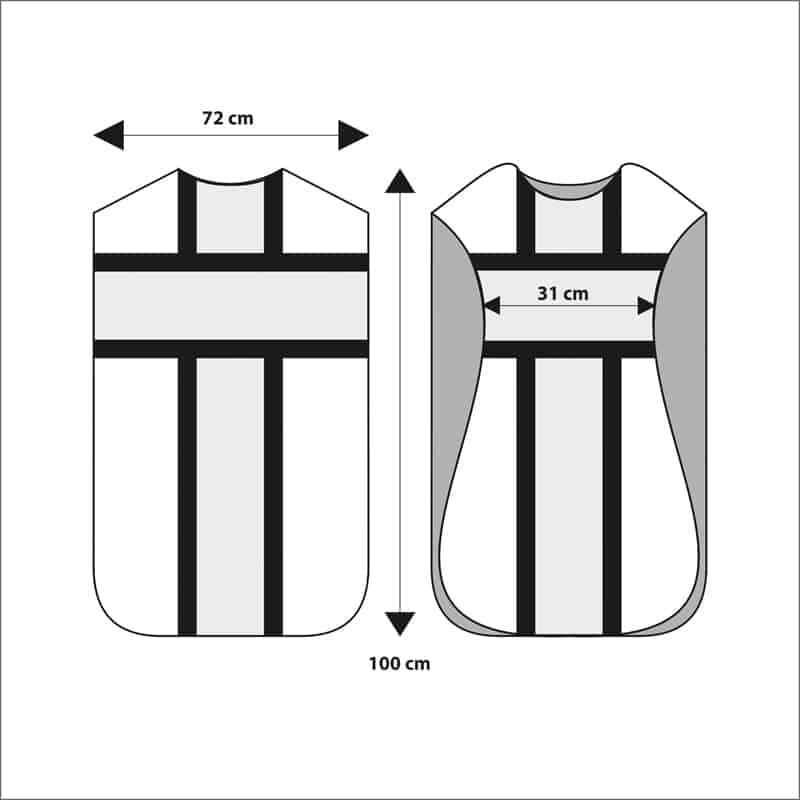 Roman chasuble replica