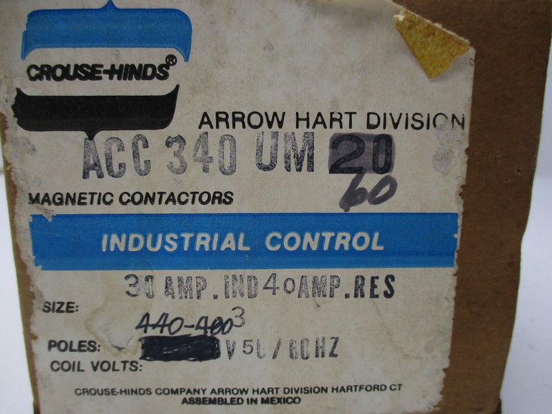 CROUSE-HINDS ACC340UM60 NSMP