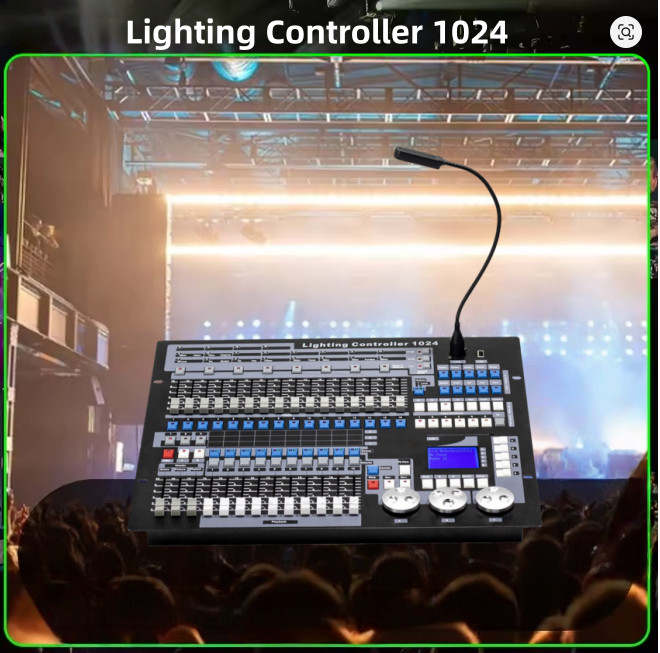 Free shipping stage effect machine controller DMX 1024 lighting controller