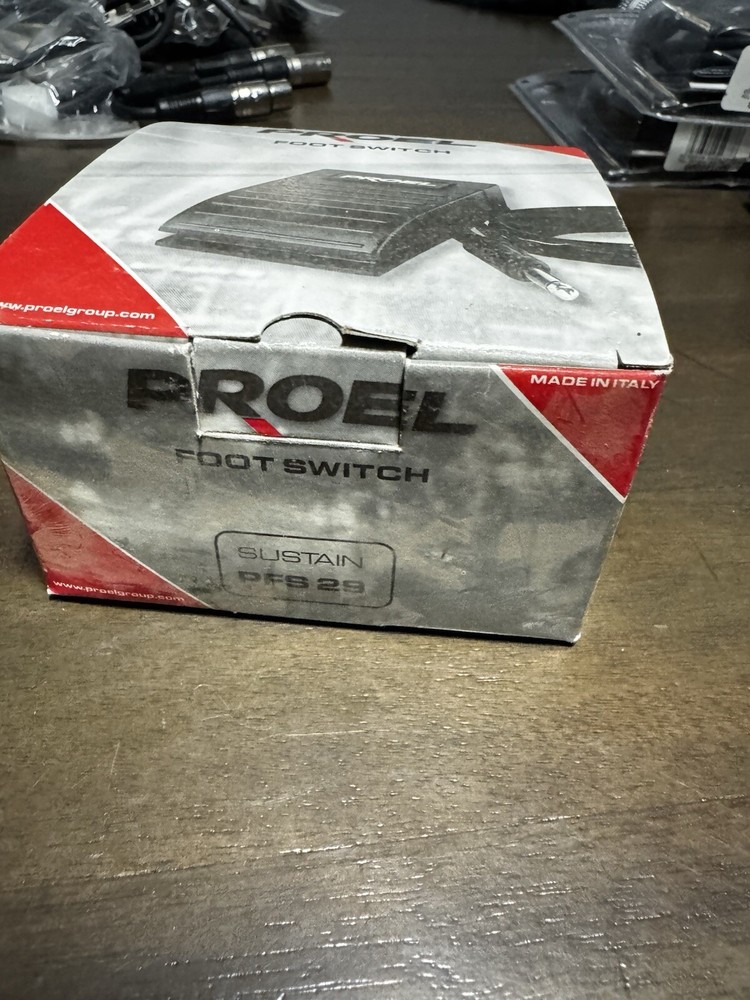 Proel PFS29 Keyboard Sustain Foot Switch