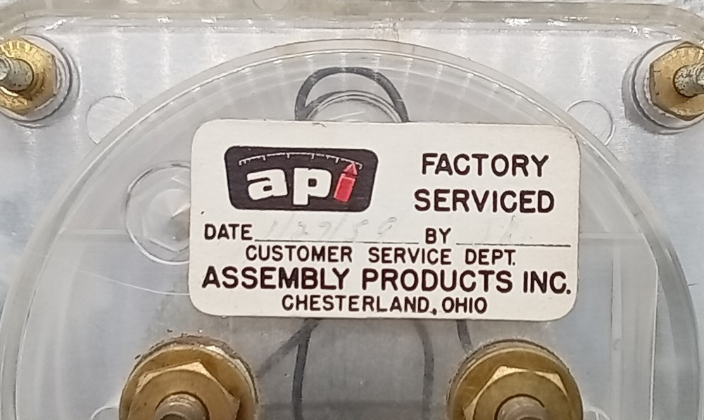 API 0-5 KV. DC. Panel METER 3.75" X 3.30"