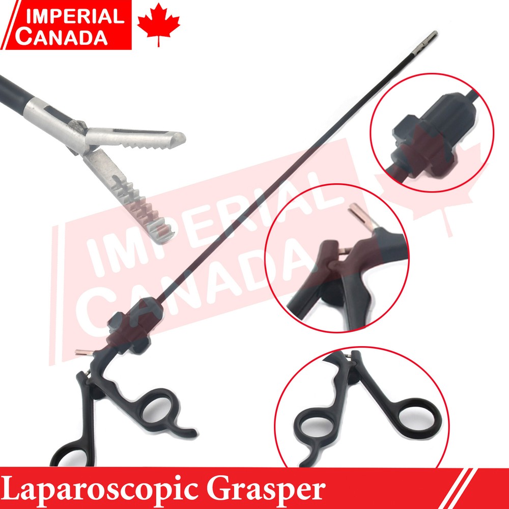 Laparoscopy Grasper Forceps 5x330 MM Laparoscopic Instruments