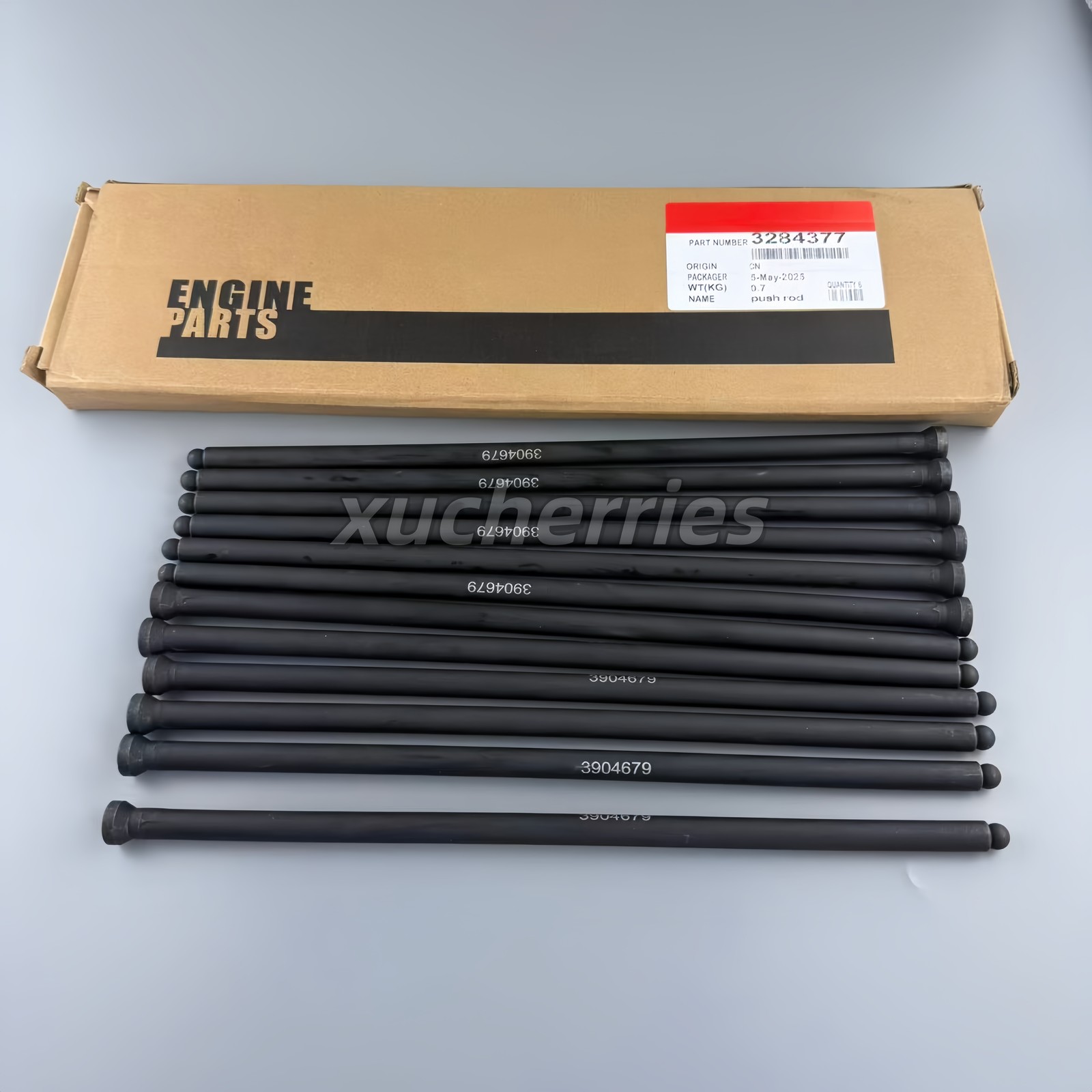 OEM 12X Valve Push Rod Tube Fits 89-98 5.9L Cummins 12V 3284377 NEW Free Ship