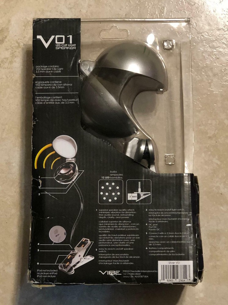 NEW Vibe V01 Led Light Up Speaker
