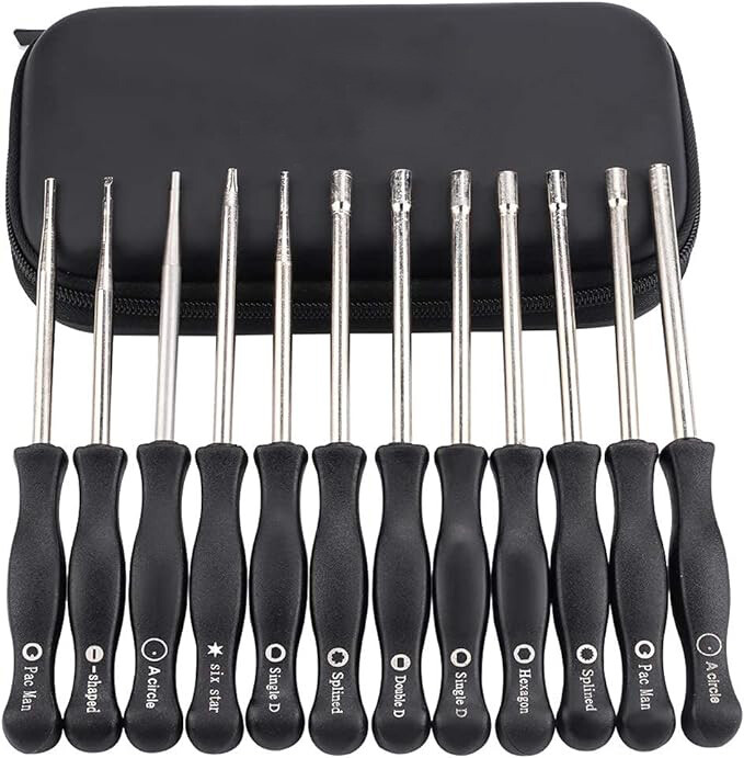 12PCS Carburetor Tool Kit for Common 2 Cycle Carburator Small Engine Adjustment