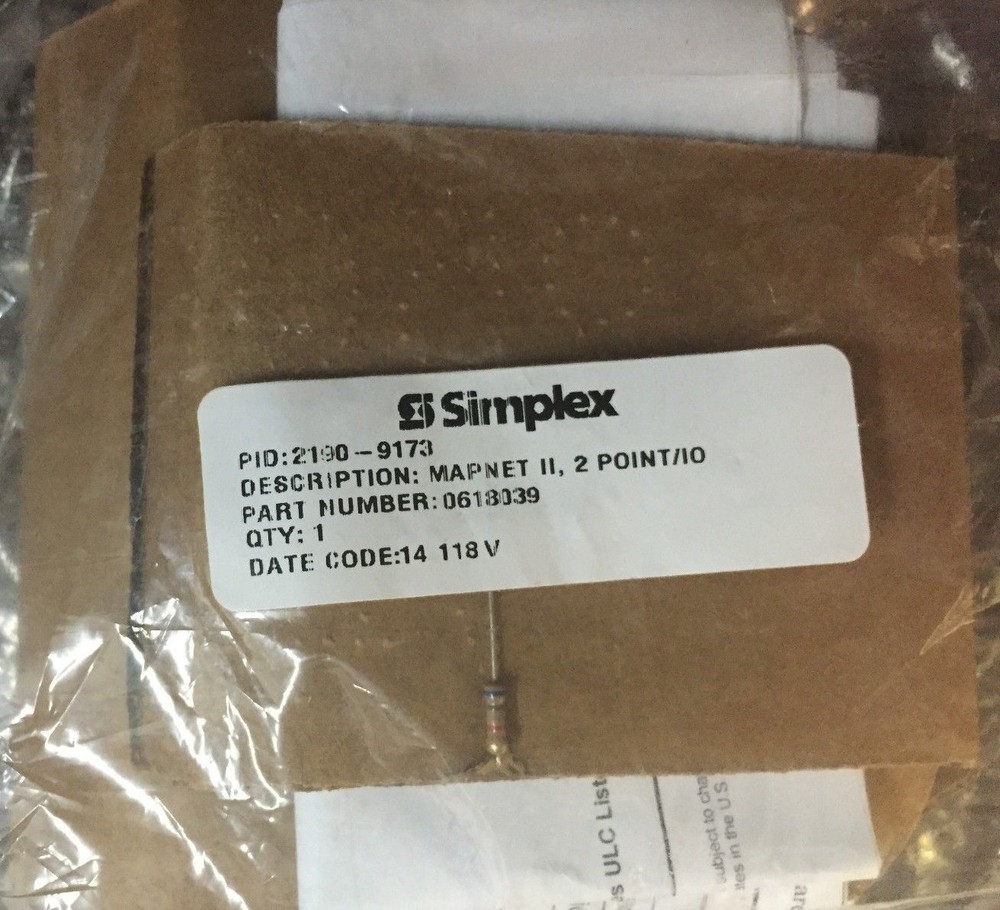 NEW SIMPLEX 2190-9173 MAPNET II 2-POINT I/O