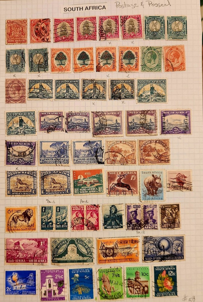 Africa Postage Stamps