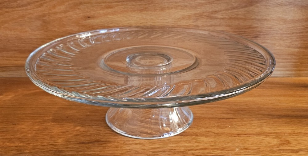 Libbey Pastelero Cake Plate/Ensemble Footed Server 12.5 Diameter