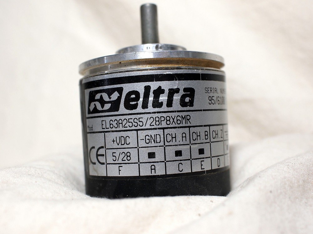 ELTRA EL63A25S5/28P8X6MR ROTARY OPTICAL ENCODER (3C)