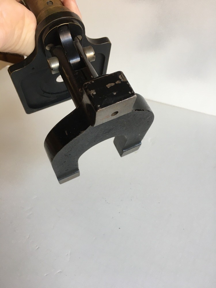 Vintage Bausch and Lomb microscope brass base - 62381