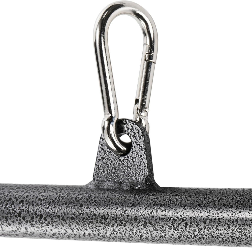 39 Inch LAT Pull Down Bar with Non Slip Handles Cable Machine Attachment