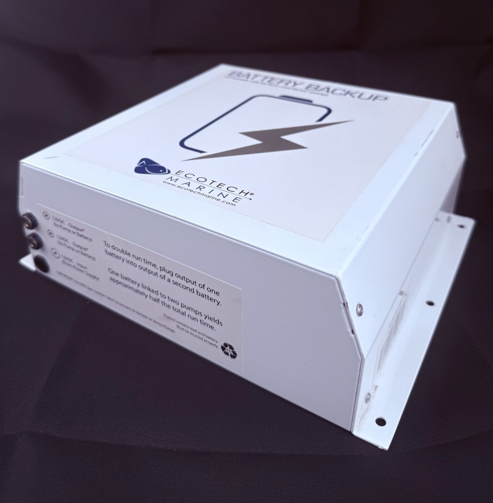Ecotech Marine Battery Backup Comp W/ VorTech & Vectra Pumps