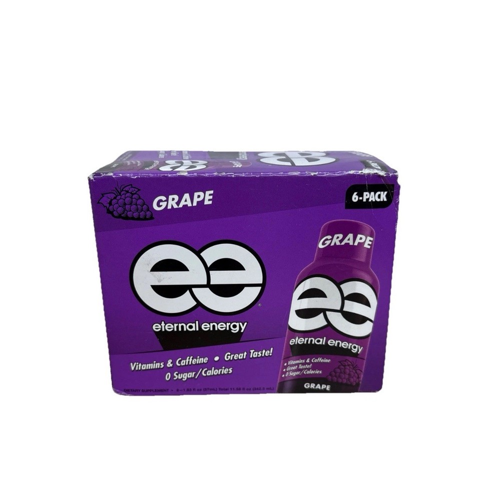 EE Eternal Energy Grape Flavor - 6 Count