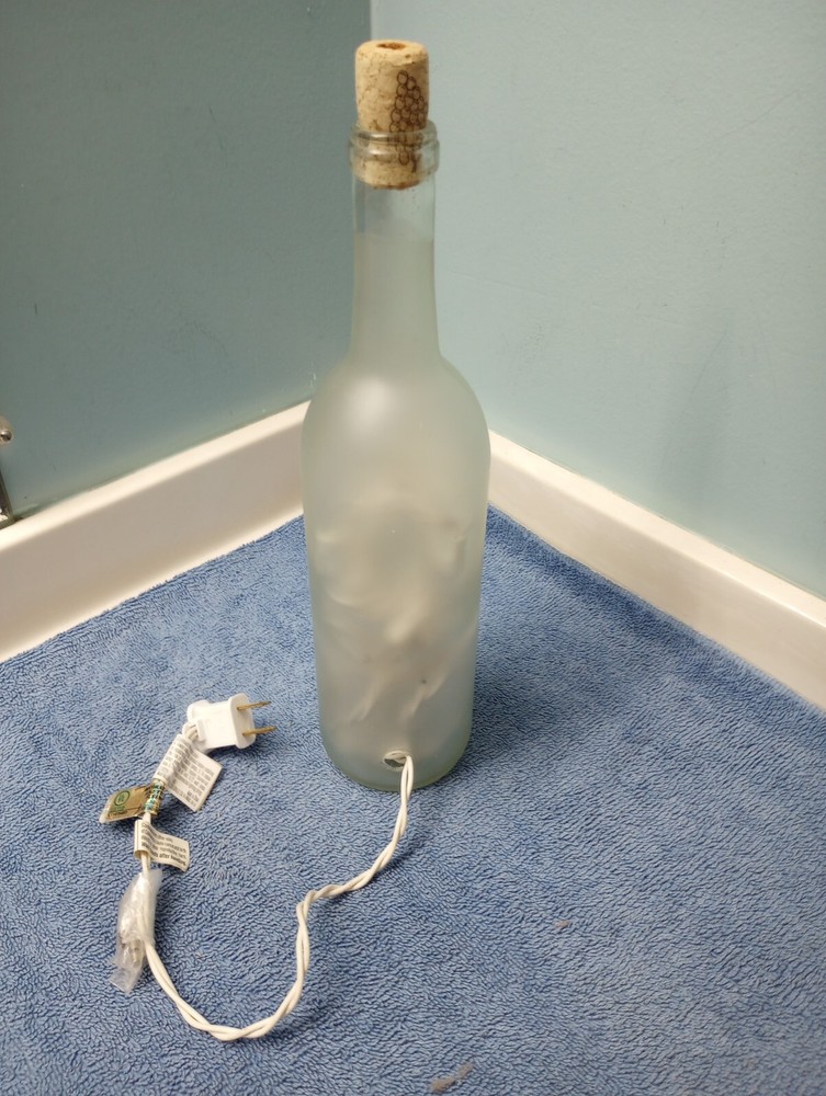 Seneca Lake Lighted Wine Bottle