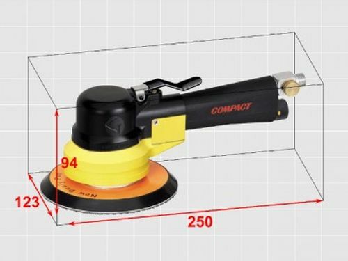 COMPACT TOOLS 937C double action Sander Non-suction dust type Hook and Pile pad