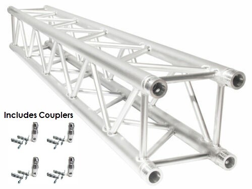 6.56FT (2 METERS) STRAIGHT SQUARE ALUMINUM TRUSS SEGMENT FOR PRO AUDIO LIGHTING