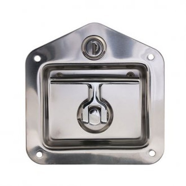 Lockable Flush T-Handle-Use on Side boxes,Trailers,Ute Canopies,Sheds-BDSFTHKA1