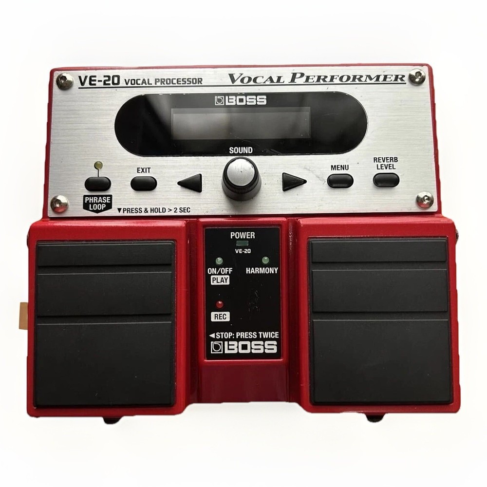 BOSS VE-20 Vocal Effects Processor Pedal Used Tested