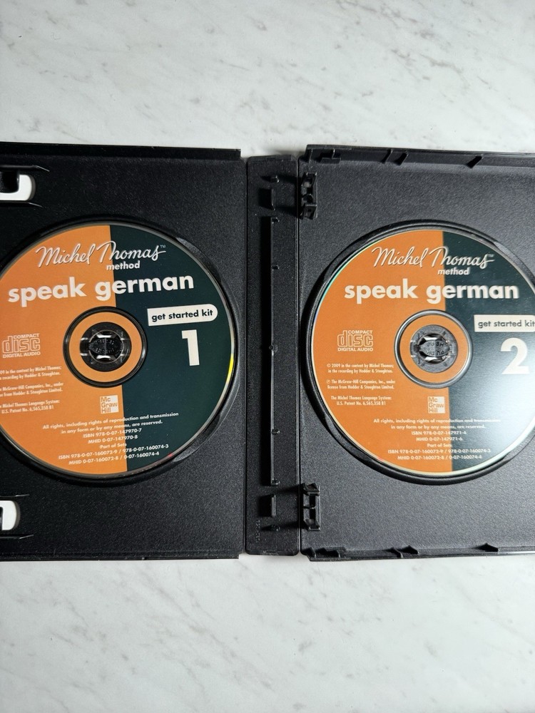 Michel Thomas Method Speak German Vocabulary Builder 2 CD starter kit