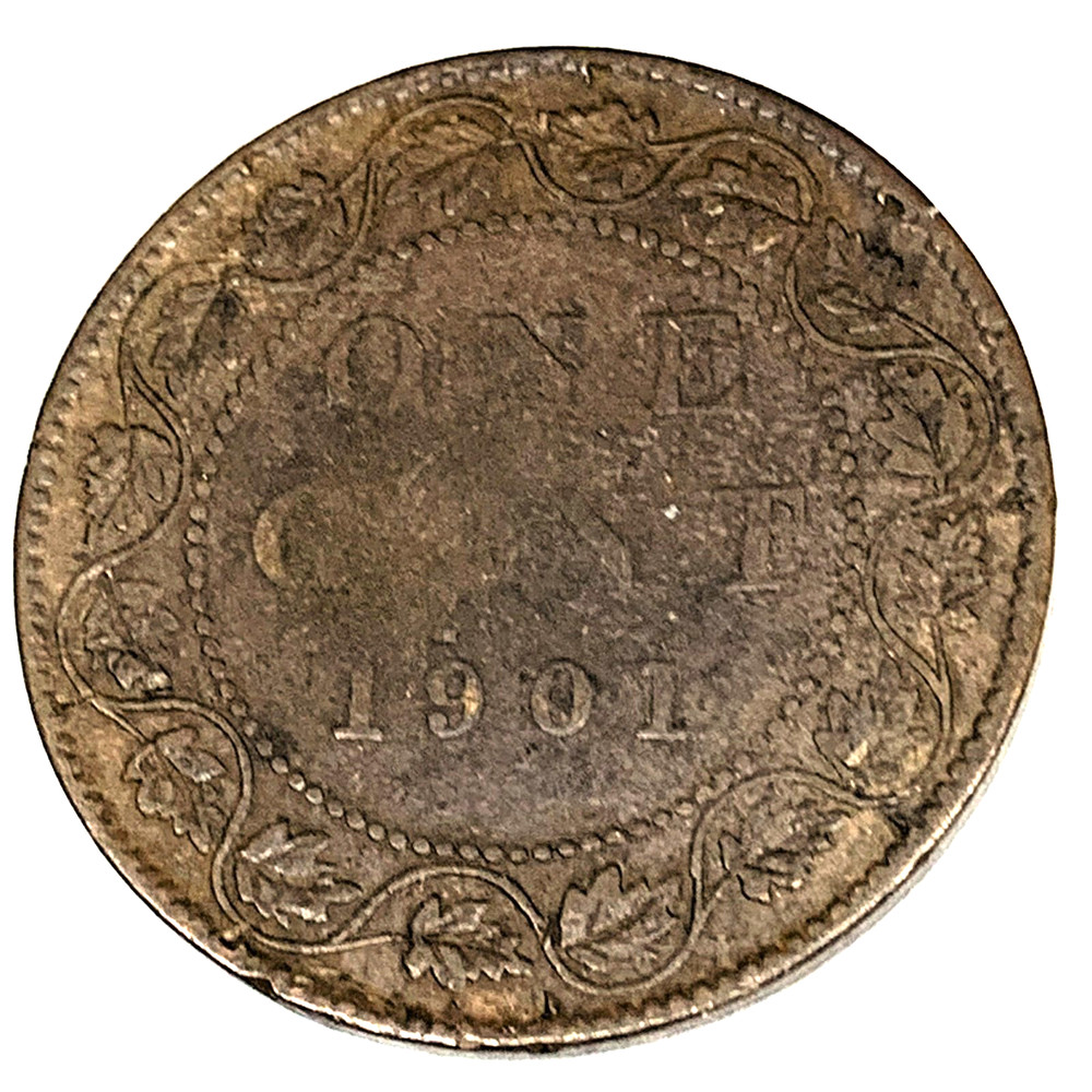# C9061   CANADA   COIN,     LARGE CENT   1901