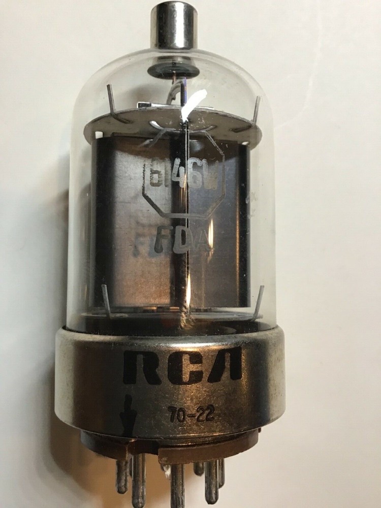 RCA 6146W Vacuum Tube Tested Very Strong. In Original Box Date Code 70-22