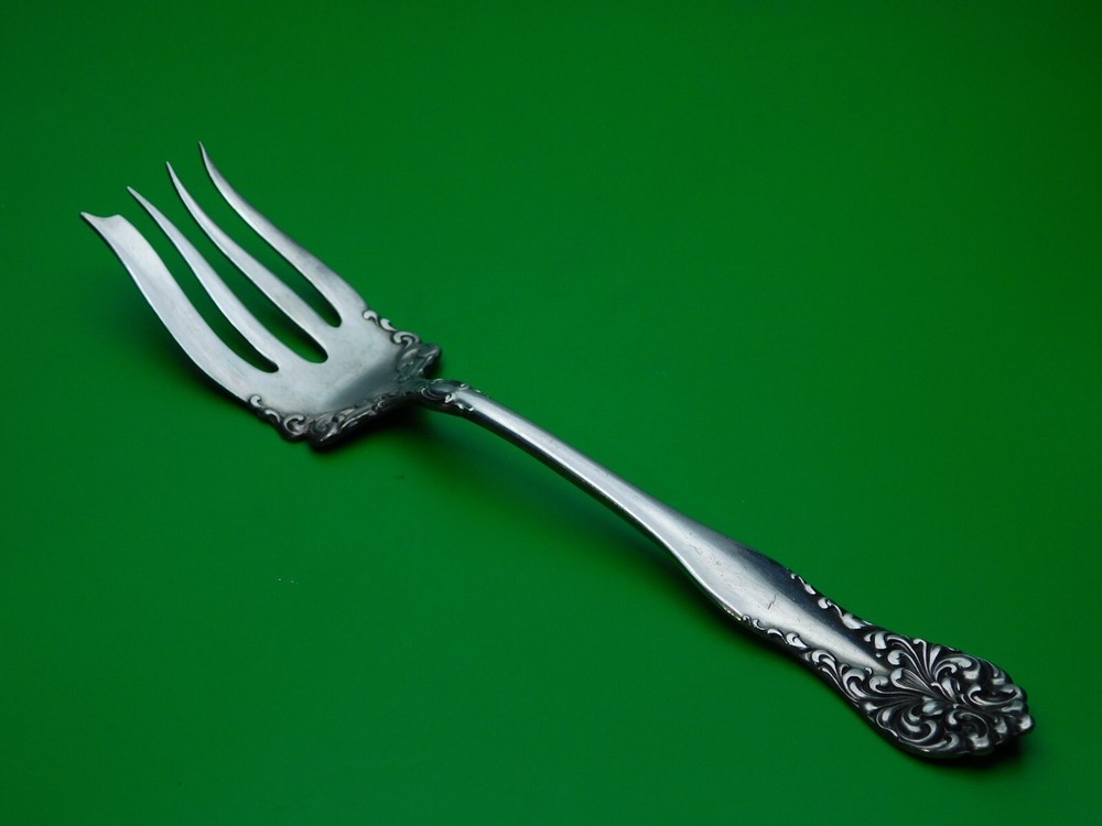 Oneida Silver Leonora-Lenora  Meat Fork