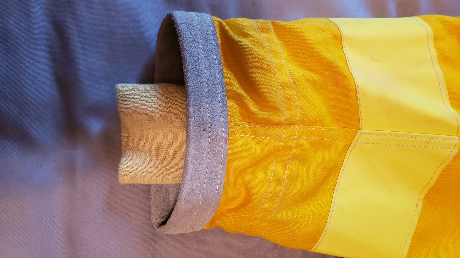 JANESVILLE LION Firefighter Bunker Turnout Coat Nomex, Gore-Tex, Lots of Leather