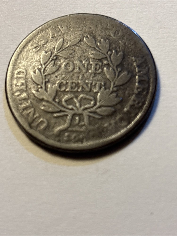 1802 Draped Bust Large Cent Coin. (B)