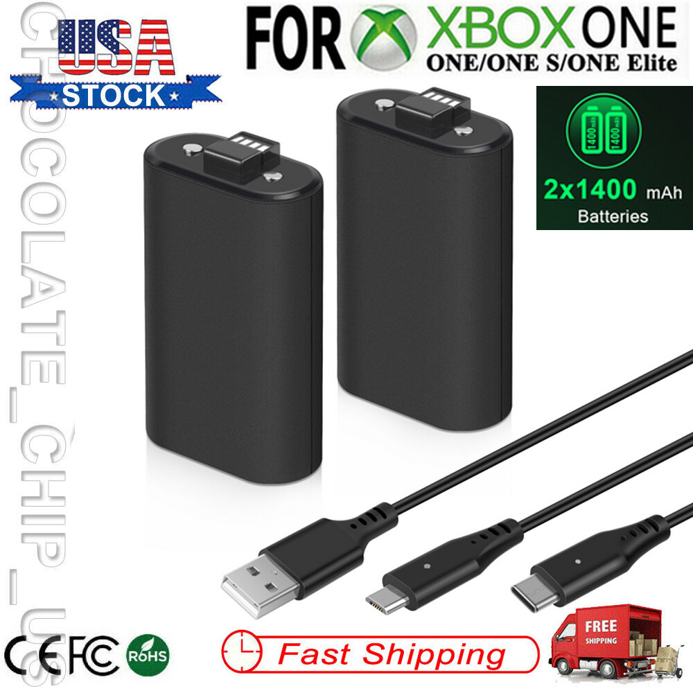 New Rechargeable Battery Pack Microsoft For XBOX One/One S X Wireless Controller