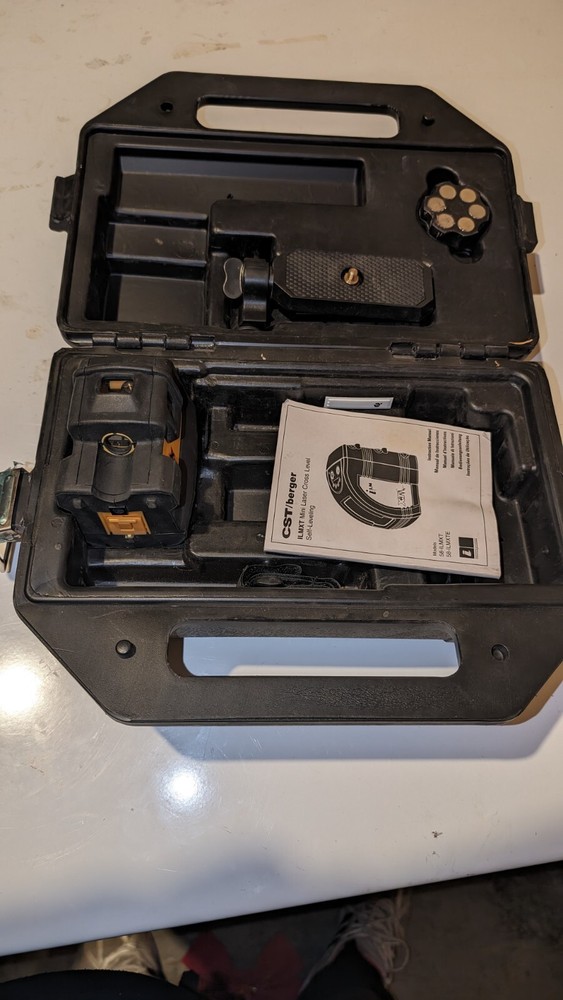 CST Berger Laser Cross Level ILM-XT Interior Model And Case