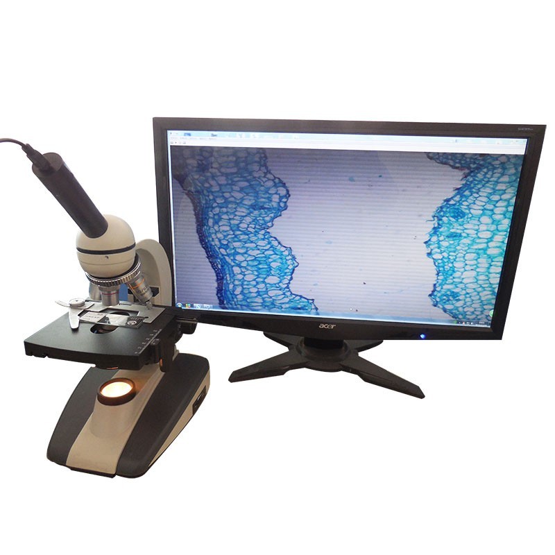 5MP USB Video CCD Camera Stereo Microscope Image Capture Electronic Eyepiece