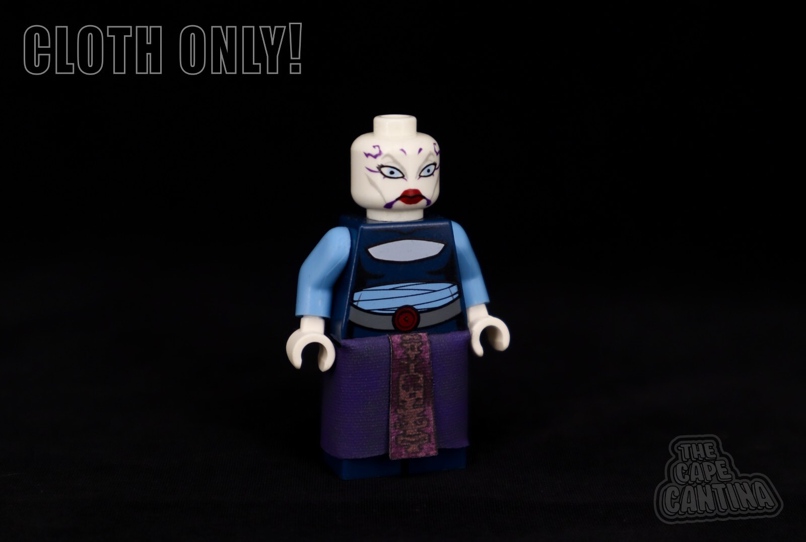 LEGO Star Wars Asajj Ventress Custom Cloth Skirt Cape for Minifigure Accessory