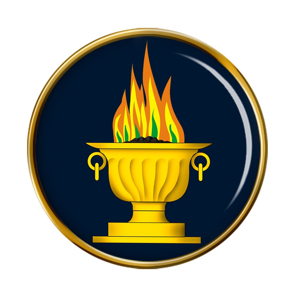 Zoroastrian Fire Pin Badge