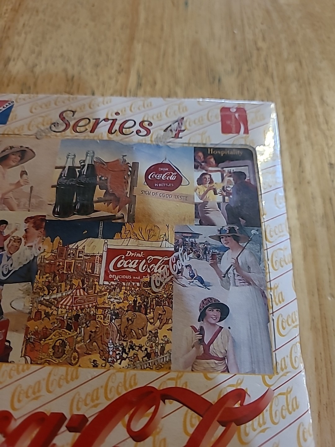 1995 COLLECT A CARD SERIES 4 COCA~COLA FACTORY SEALED
