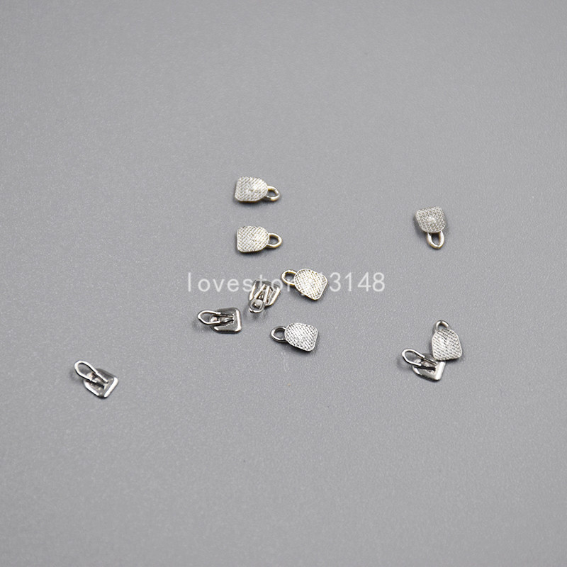 10 Packs Dental Orthodontic Traction Hook Rectangular Type 3*3.9mm Diameter