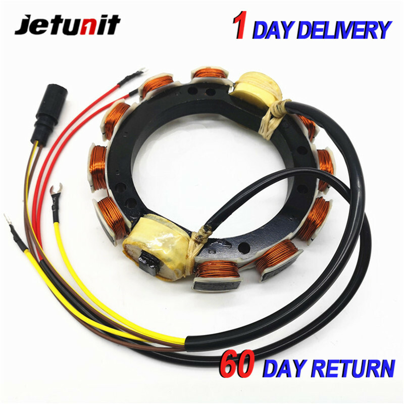 9Amp Outboard Stator For Johnson Evinrude 583410 1988-2001 120,125,130,135&140HP