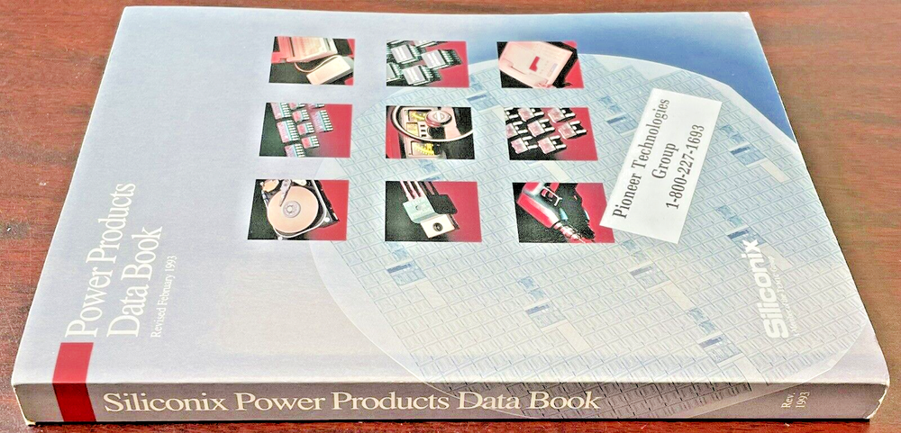 SILICONIX 1993 Power Products Data Book, NICE