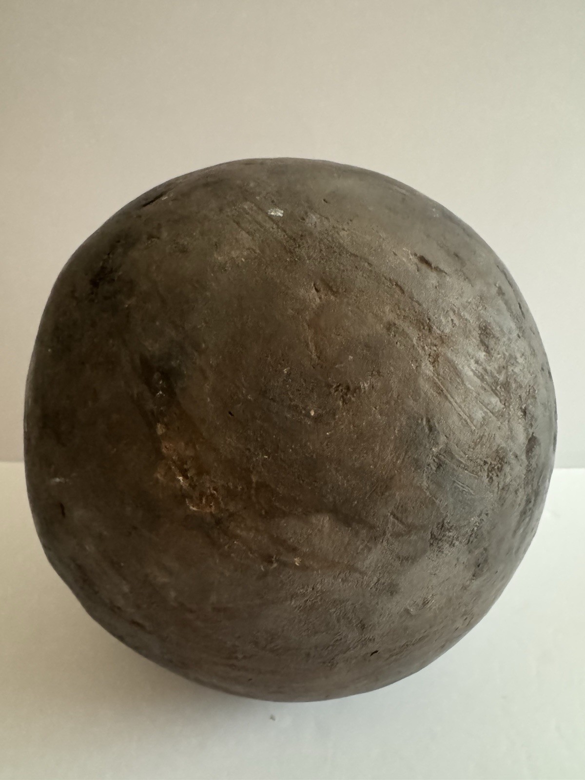 Historic Native American Olla Mississippian Era Clay Pottery Jug Primitive 10 in