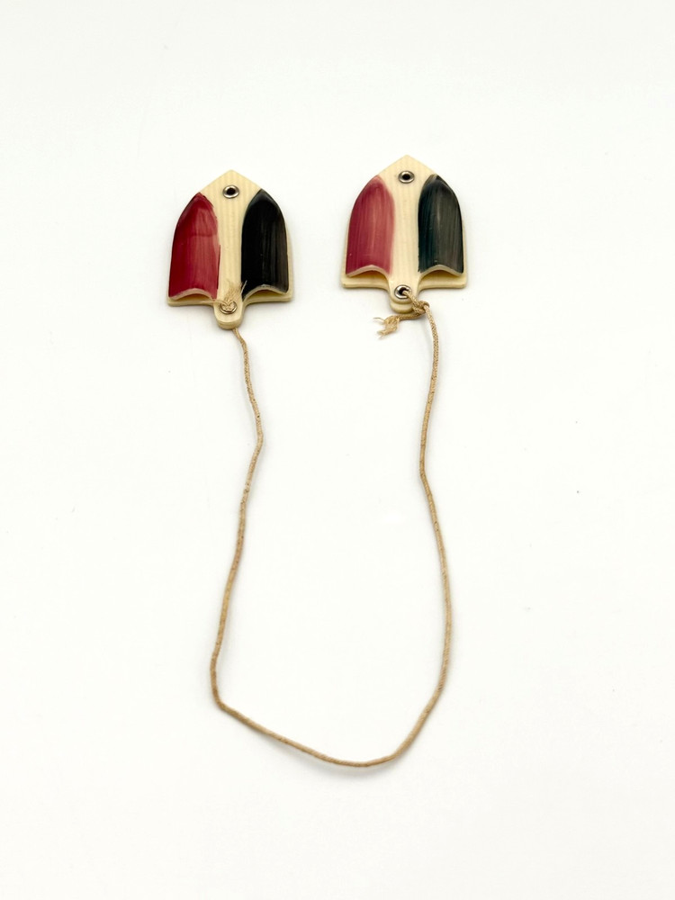 Vintage Celluloid Knitting Needle Guards