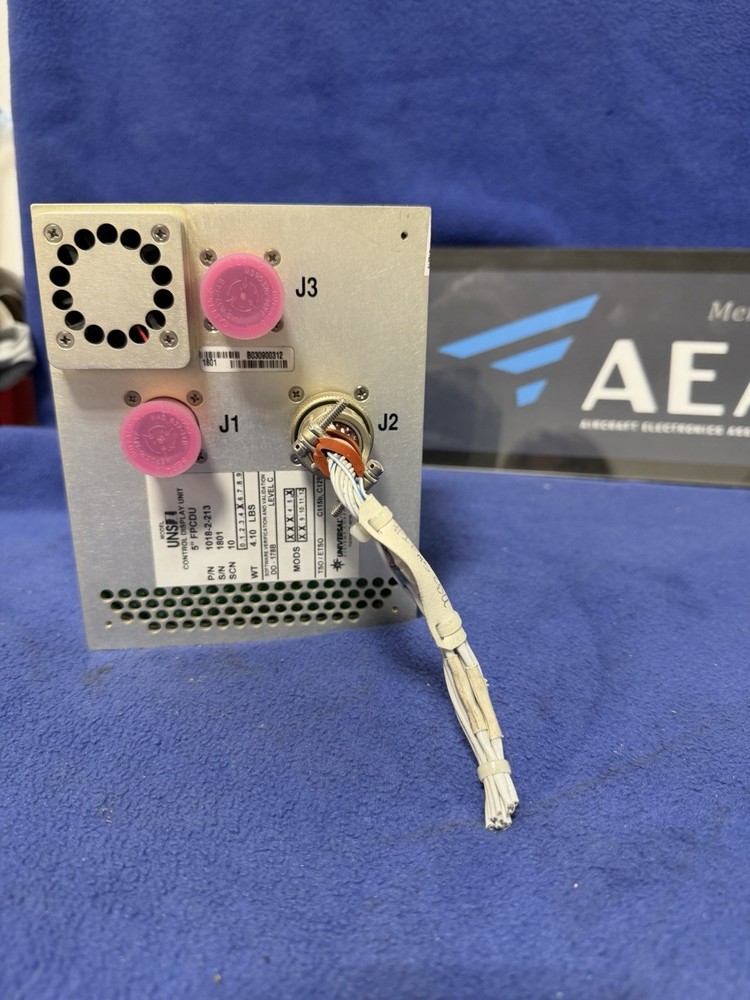 UNIVERSAL CONTROL DISPLAY UNIT P/N 1018-2-213