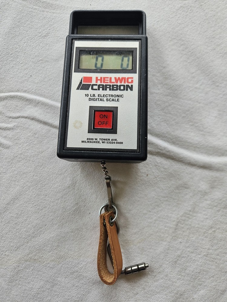 Helwig Carbon 10 Lb Electronic Digital Scale