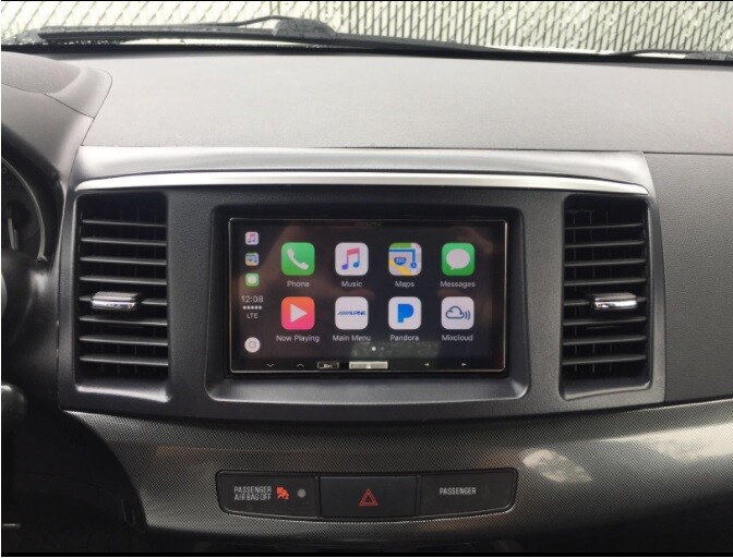 Car Stereo Radio Single Double Din Dash Kit Fits 2008-2017 Mitsubishi Lancer