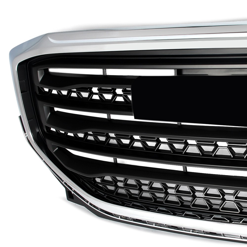 Front Upper Grille W/Chrome Trim For GMC Acadia 2017 2018 2019 84431667 Grill