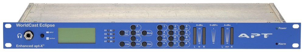 Worldcast Eclipse APT-X Broadcast AES Digital Audio STL Stereo Codec AoIP ISDN
