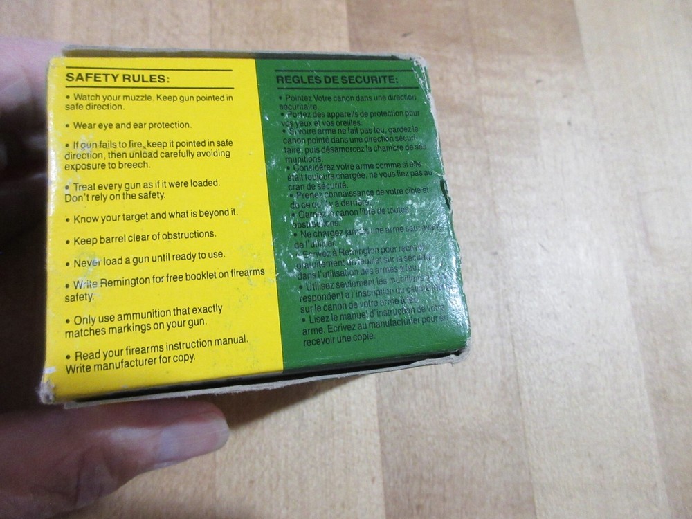 Remington Express 410 Empty Shotshell Box 3 " #4 Shot (w14) #3