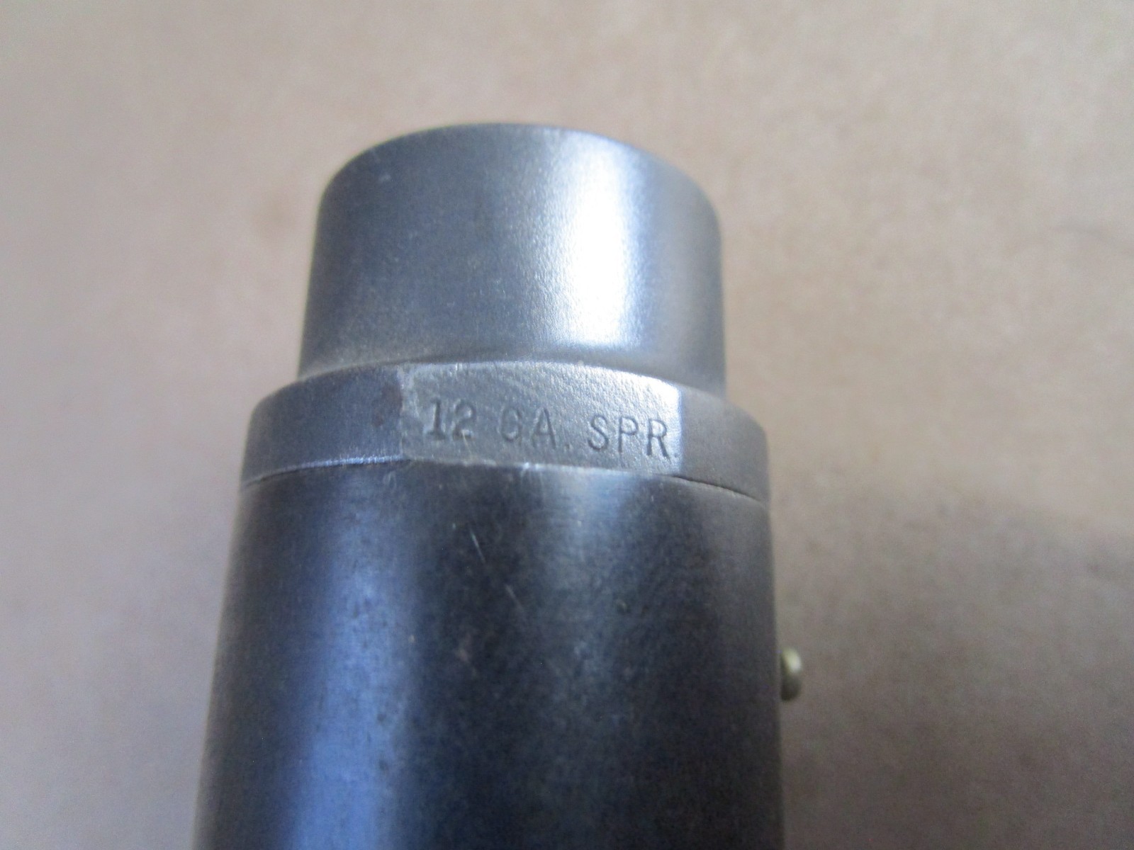 Remington 870 12GA 25.5 inch Plain shotgun barrel with Lyman Cutts installed